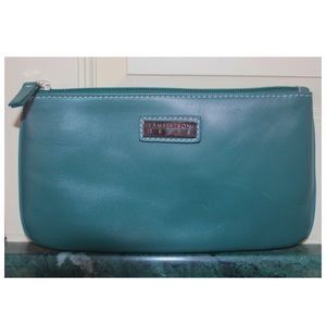 Leather Zippered Clutch from Lambertson Truex
